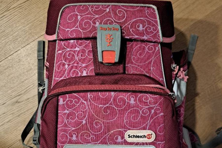 Verkaufe schöne Schleich Schultasche - Bild 1