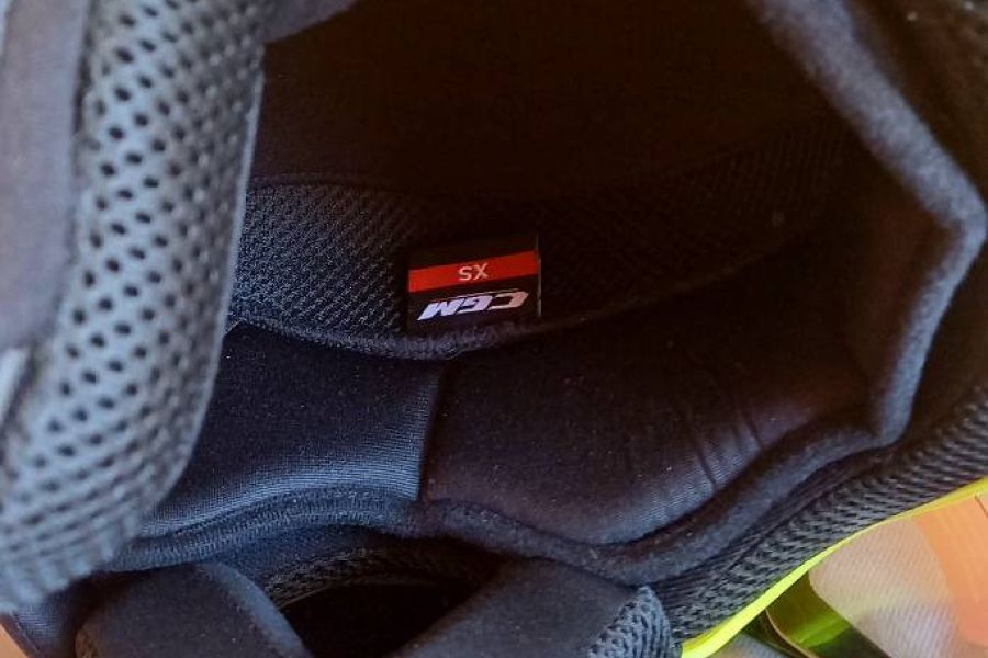 Ski-und Fahrradhelm CGM Neongelb Größe XS - Bild 2