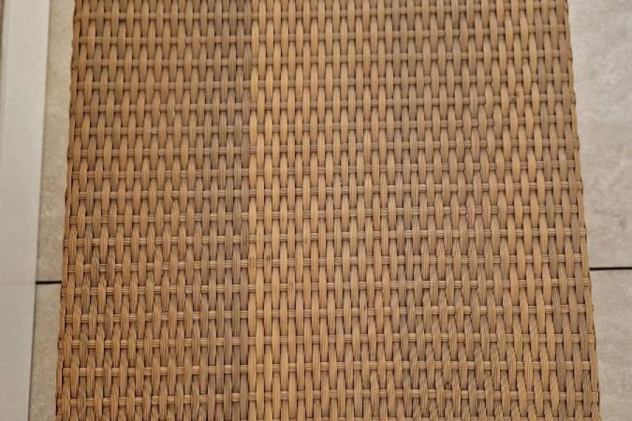 Hocker in Rattan - Bild 2