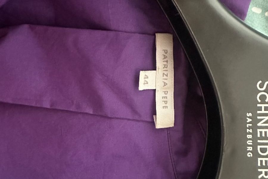 Patrizia Pepe Kleid violett IT 44 / DE 38 100% Baumwolle - Bild 3