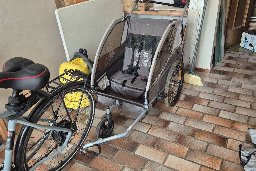 Fahrradanhänger für Kinder zu verkaufen - Bild 2
