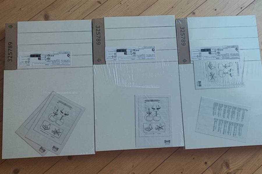 Ikea Beistell Tisch Modell LACK in Farbe weiss - Bild 1