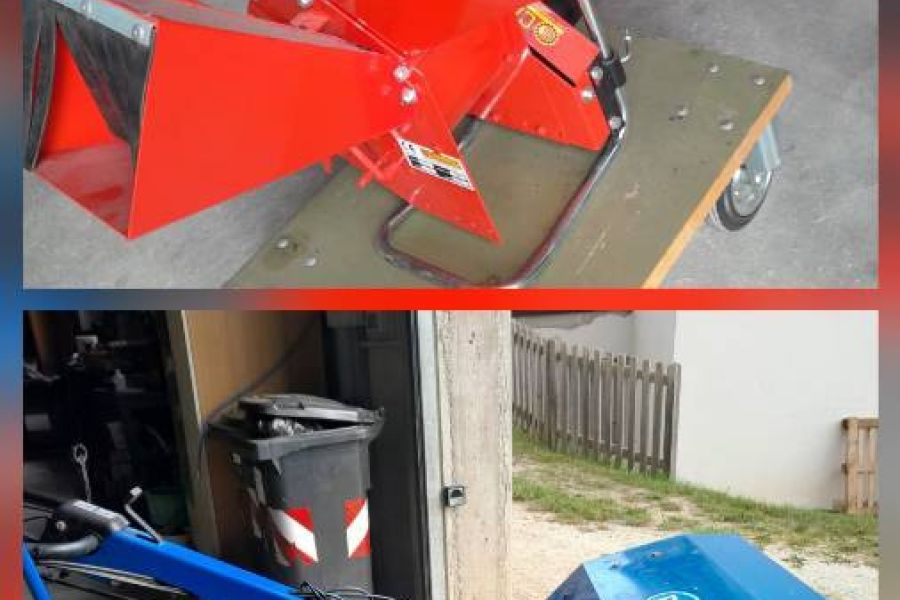 BCS, Kehrmaschine und Häcksler - Bild 1