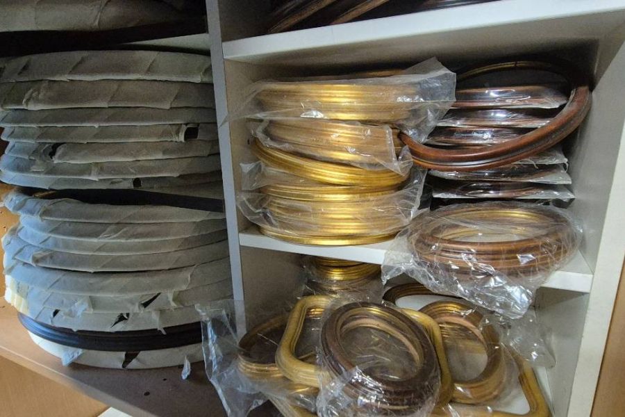 Maschinen und material für bilderrahmen - Bild 5