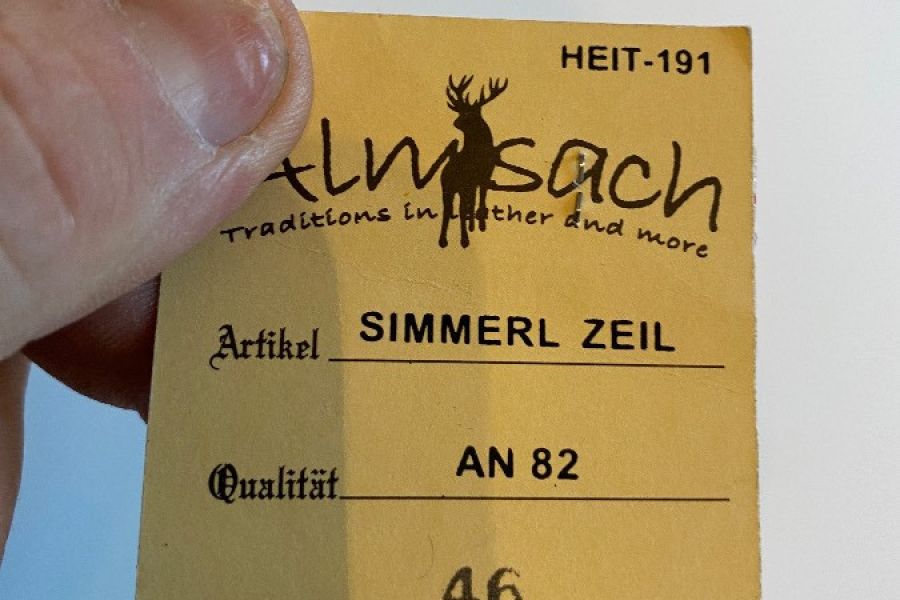 Lederhose abzugeben - Bild 2