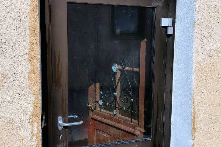 Alutür isoliert - Bild 2