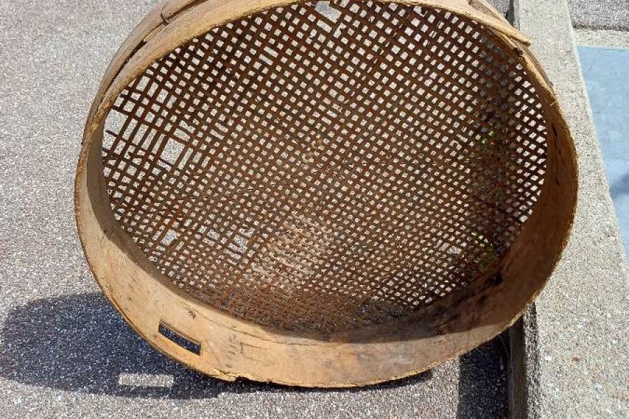 Alter antiker Holzsieb - Bild 3