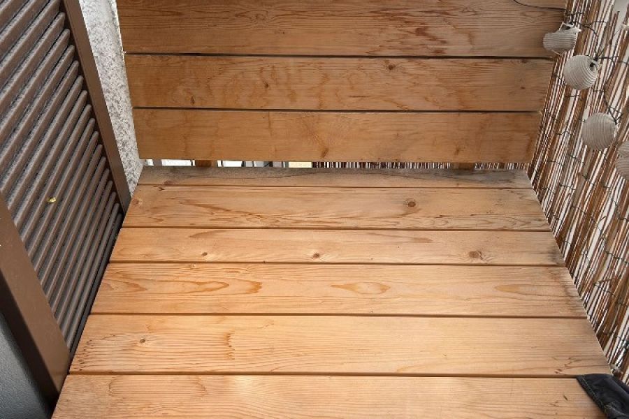 Sitzbank aus Holz vom Tischler - Bild 1
