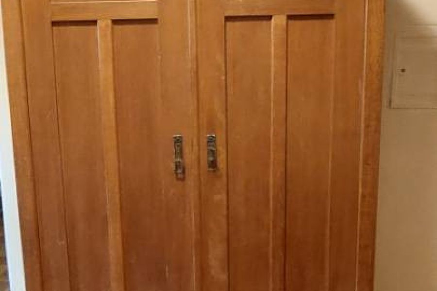 Zweitüriger Jugendstil-Schrank - Bild 3