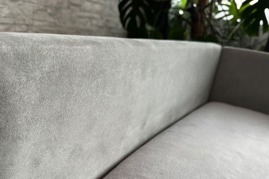 Modernes Schlafsofa/Ausziehbett mit zweiter Liegefläche - Grau - Bild 5