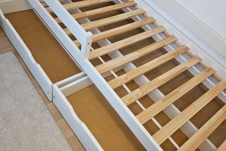 Kinderbett aus Holz - Bild 4
