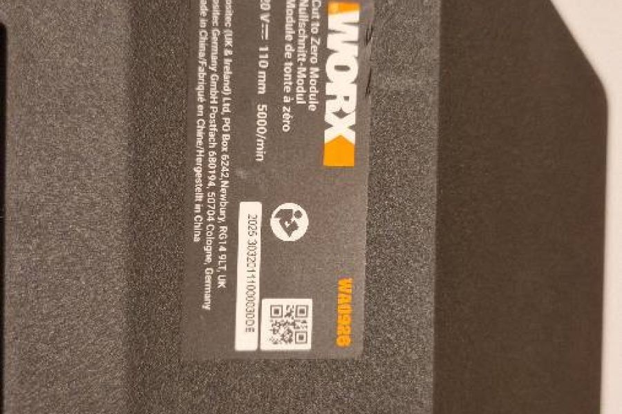 Worx WA0926 Cut-to-Zero – neu, unbenutzt - Bild 2