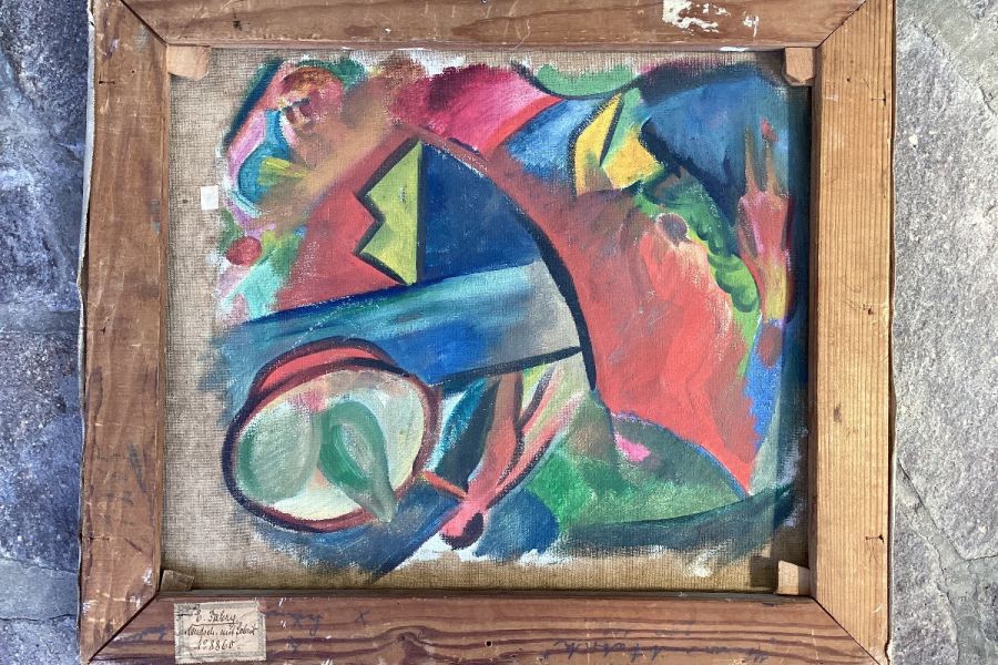 Ölgemälde von Edmund Fabry. - Bild 1