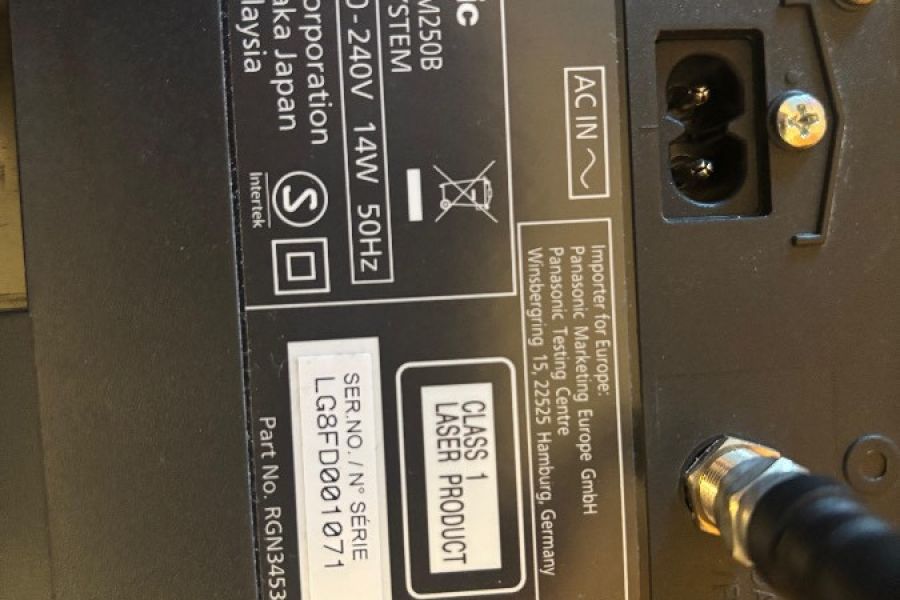 Panasonic Stereoanlage/Radio SA-PM250B - Bild 2