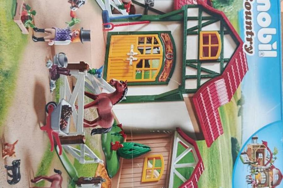 Playmobil Bauernhof - Reitstall Nr. 6926 und 6935 - Bild 3