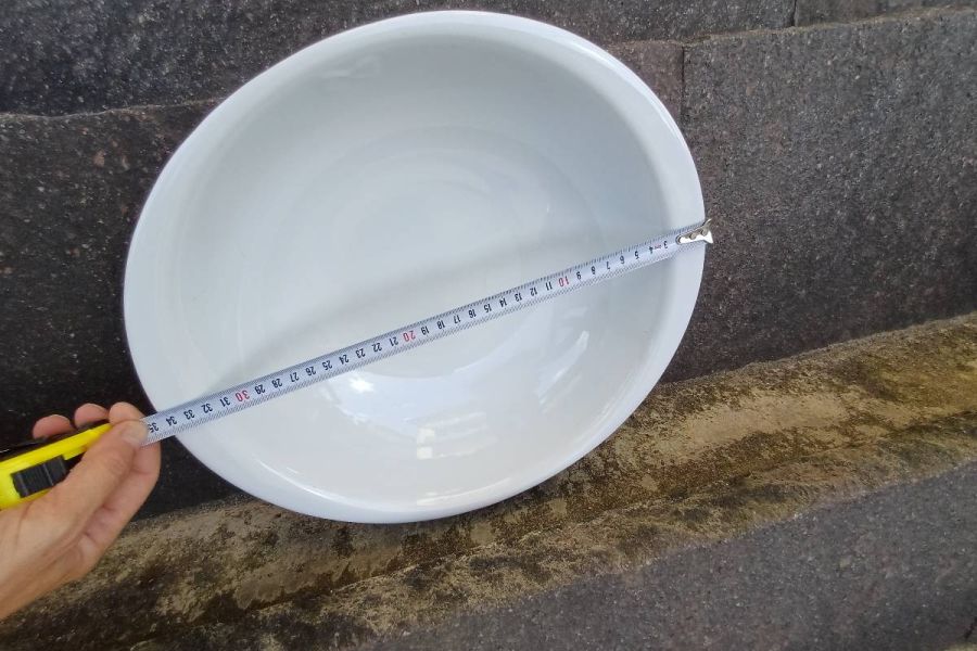 Schöne große Porzellan Schüssel - Bild 2