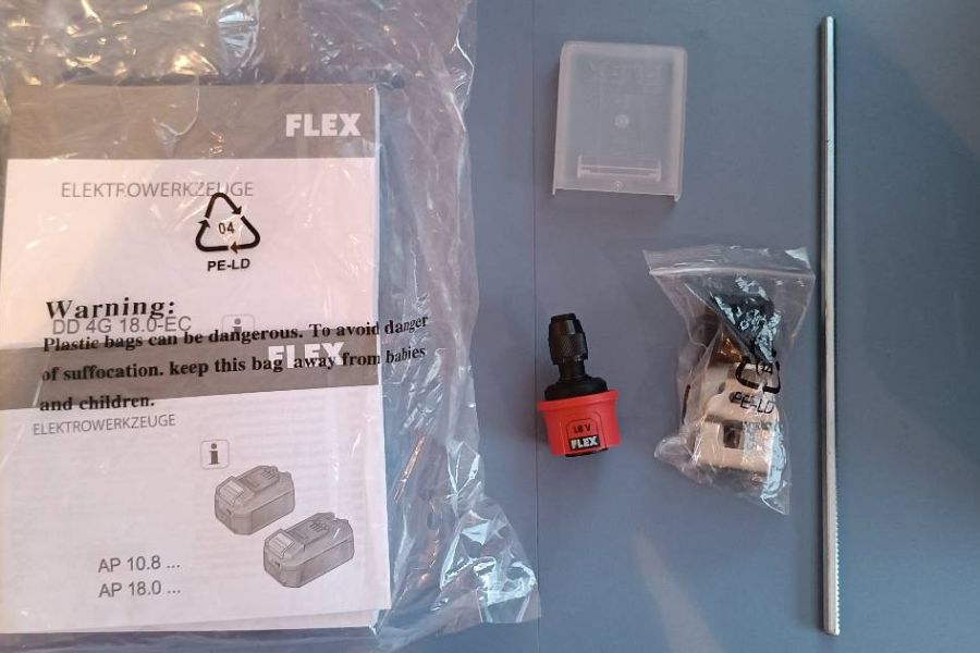 Akku - Bohrschrauber Flex DD 4G 18.0-EC/5.0 Set - Bild 2