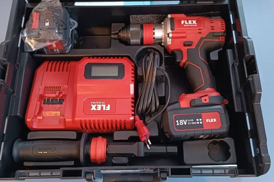 Akku - Bohrschrauber Flex DD 4G 18.0-EC/5.0 Set - Bild 1
