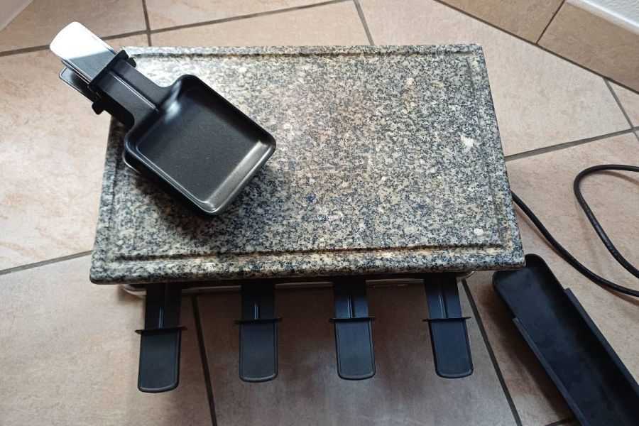 Raclette EVA mit Steinplatte - Bild 2