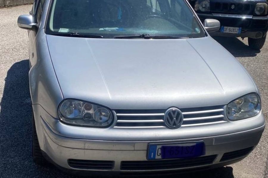 VW  golf  1600  silver - Bild 4