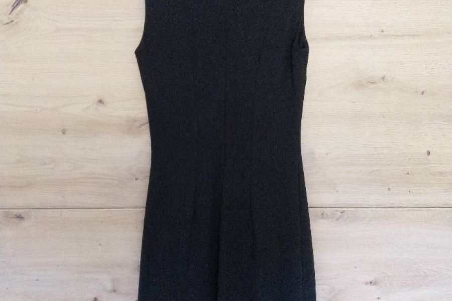 Schwarzes kurzes Kleid - Bild 1
