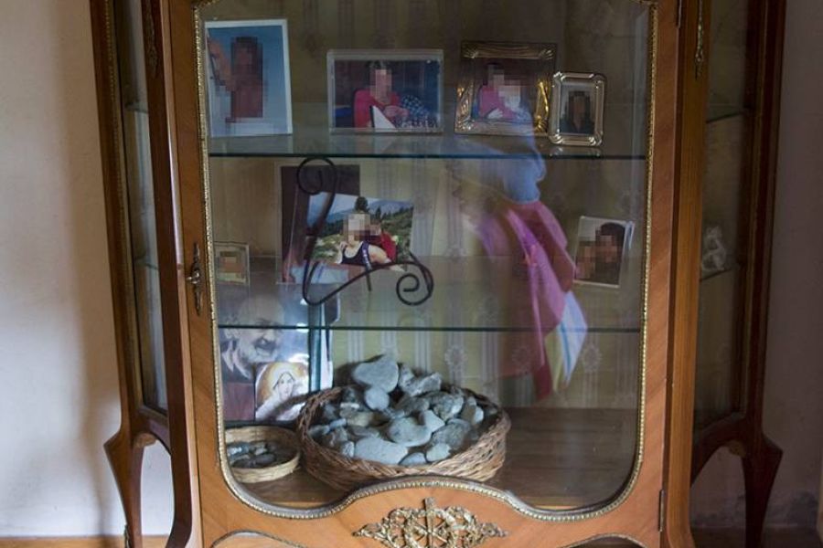 französische Vitrine im Stil Louis XV - Bild 1